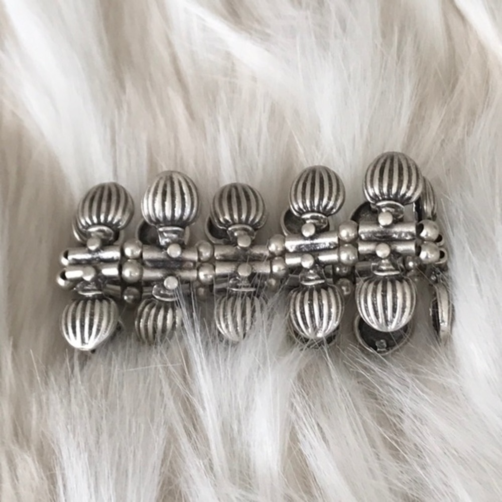 Boho silver bracelet - Picture 2 of 3